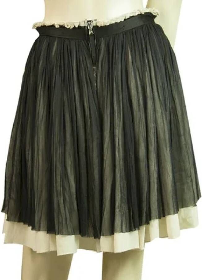Dolce & Gabbana Pre-owned Silk bottoms Zwart Dames