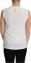 Dolce & Gabbana Pre-owned White Blouse Silk Lace Trimmed Sleeveless Top Wit Dames - Thumbnail 2
