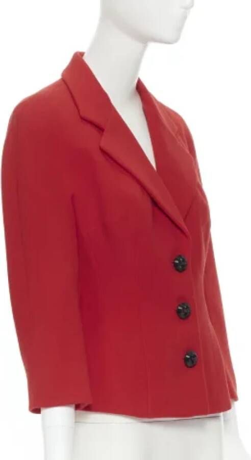Dolce & Gabbana Pre-owned Wool tops Red Dames