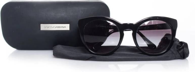 Dolce & Gabbana Pre-owned zonnebril Black Dames