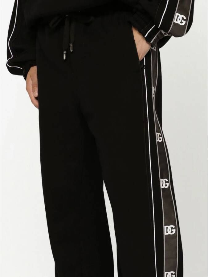 Dolce & Gabbana Rechte broek Zwart Heren