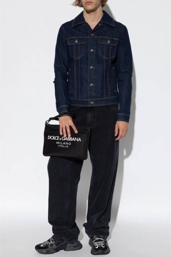 Dolce & Gabbana Rechte pijp jeans Zwart Heren