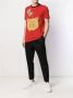 Dolce & Gabbana Rood Katoenen T-Shirt Klassieke Pasvorm Red Heren - Thumbnail 2