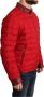Dolce & Gabbana Rode Brokaat Bomberjack met Gouden Kroon Logo Rood Heren - Thumbnail 2