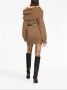 Dolce & Gabbana Geribbelde Off-Shoulder Jurk Beige Dames - Thumbnail 2