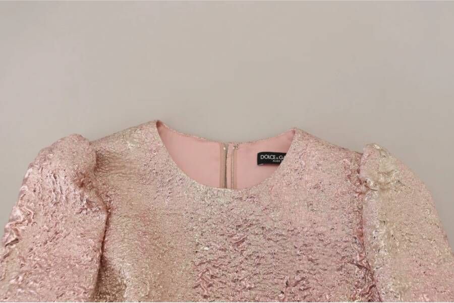 Dolce & Gabbana Roze Jurk Pink Dames