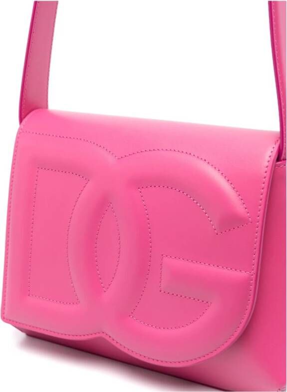 Dolce & Gabbana Roze Tassen 7.0cm Diepte 23.0cm Handvat 17.0cm Hoogte 23.0cm Breedte Roze Dames