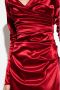 Dolce & Gabbana Satijnen jurk Red Dames - Thumbnail 4