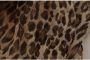 Dolce & Gabbana Bruine Luipaard Zijden Sjaal Brown - Thumbnail 2