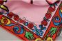 Dolce & Gabbana Multicolor Paddenstoel Zijden Zakdoek Sjaal Meerkleurig - Thumbnail 4