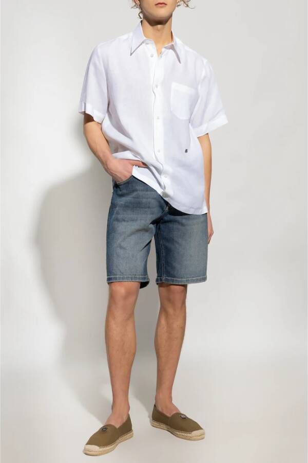 Dolce & Gabbana Short-sleeved shirt Wit Heren