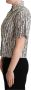 Dolce & Gabbana Elegant katoenen poloshirt met bloemenpatroon Multicolor Dames - Thumbnail 2