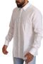 Dolce & Gabbana Pre-owned White Cotton Slim Fit Men Martini Shirt Wit Heren - Thumbnail 2