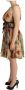 Dolce & Gabbana Beige Floral Sleeveless Round Neck Mini Dress Meerkleurig Dames - Thumbnail 2