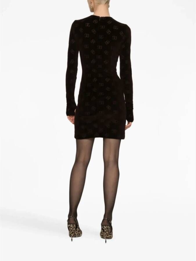 Dolce & Gabbana Short Dresses Bruin Dames