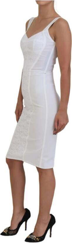Dolce & Gabbana Short Dresses Wit Dames