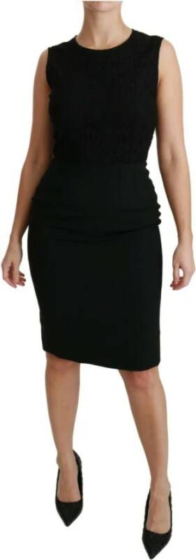 Dolce & Gabbana Short Dresses Zwart Dames