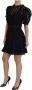 Dolce & Gabbana Zwarte A-lijn Mini Jurk met Kant Black Dames - Thumbnail 2