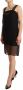 Dolce & Gabbana Zwarte Zijden Kristallen Sheath Jurk Black Dames - Thumbnail 2
