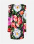 Dolce & Gabbana Bloemenprint Sheath Mini Jurk Multicolor Dames - Thumbnail 2