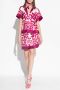 Dolce & Gabbana Zijden shorts Roze Dames - Thumbnail 2