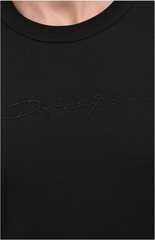Dolce & Gabbana T-shirt Zwart Heren