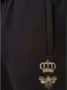 Dolce & Gabbana Zwarte Kroon Bijenborduurwerk Shorts Black Heren - Thumbnail 2