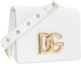 Dolce&Gabbana Crossbody bags Shoulder Bag Leather in wit - Thumbnail 7