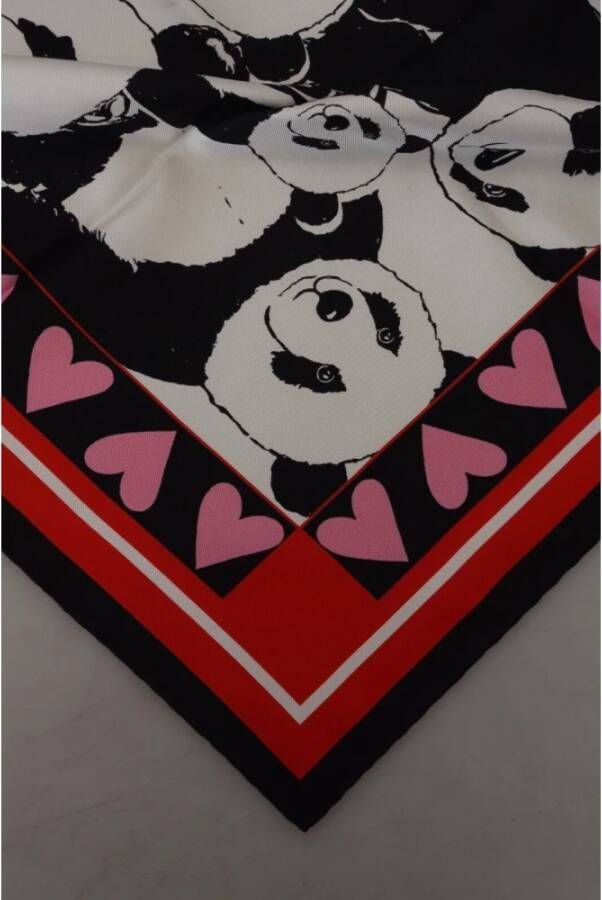 Dolce & Gabbana Silky Scarves Rood Dames