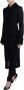 Dolce & Gabbana Klassieke Gebreide Lange Jas met Knoopsluiting Black Dames - Thumbnail 2