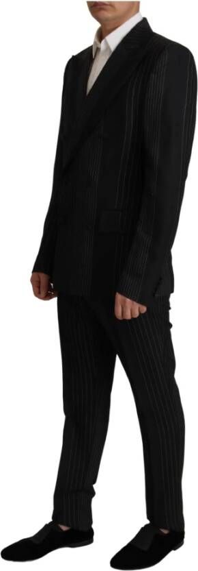Dolce & Gabbana Single Breasted Suits Zwart Heren