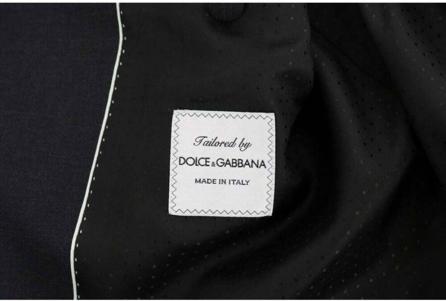 Dolce & Gabbana Pakken met enkele borsten Zwart Heren