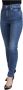 Dolce & Gabbana Denim Broek met Logo Details Blue Dames - Thumbnail 2