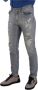 Dolce & Gabbana Lichtblauwe Gescheurde Katoenen Regular Denim Jeans Blue Heren - Thumbnail 2