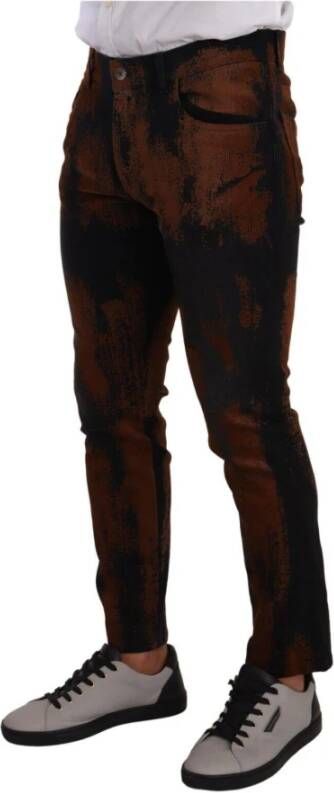 Dolce & Gabbana Skinny jeans Rood Heren