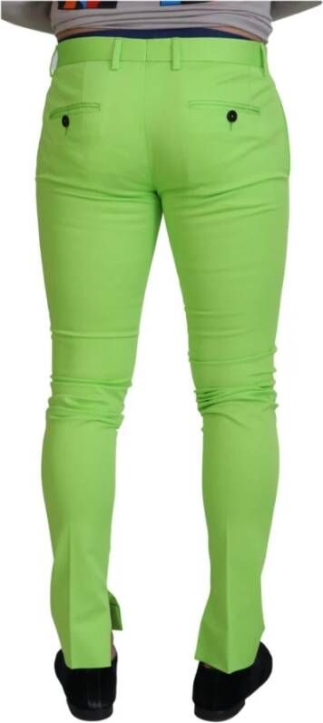 Dolce & Gabbana Skinny Trousers Groen Heren