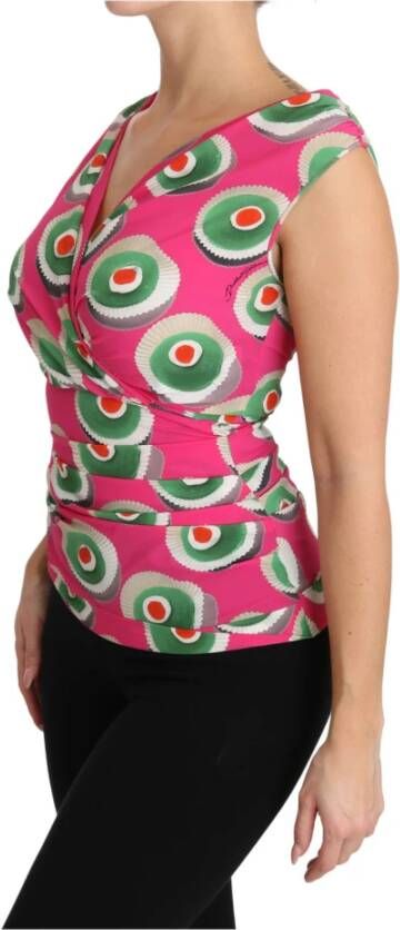 Dolce & Gabbana Sleeveless Tops Roze Dames