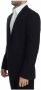 Dolce & Gabbana Prachtige Blauwe Wol Zijde Gouden Slim Fit Blazer Blue Heren - Thumbnail 2