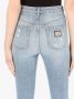 Dolce & Gabbana Audrey Denim Stretch Jeans met Scheuren Blue Dames - Thumbnail 8