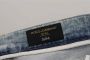 Dolce & Gabbana Blauwe Wassing Slim Fit Katoenen Denim Jeans Blauw Dames - Thumbnail 7