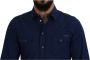 Dolce & Gabbana Blauwe Denim Katoenen Slim Fit Gold Overhemd Blue Heren - Thumbnail 3
