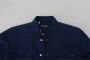 Dolce & Gabbana Blauwe Denim Katoenen Slim Fit Gold Overhemd Blue Heren - Thumbnail 5
