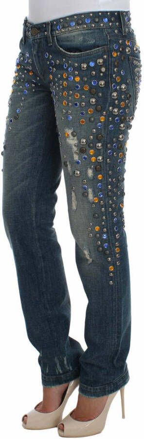 Dolce & Gabbana Slim-fit jeans Blauw Dames