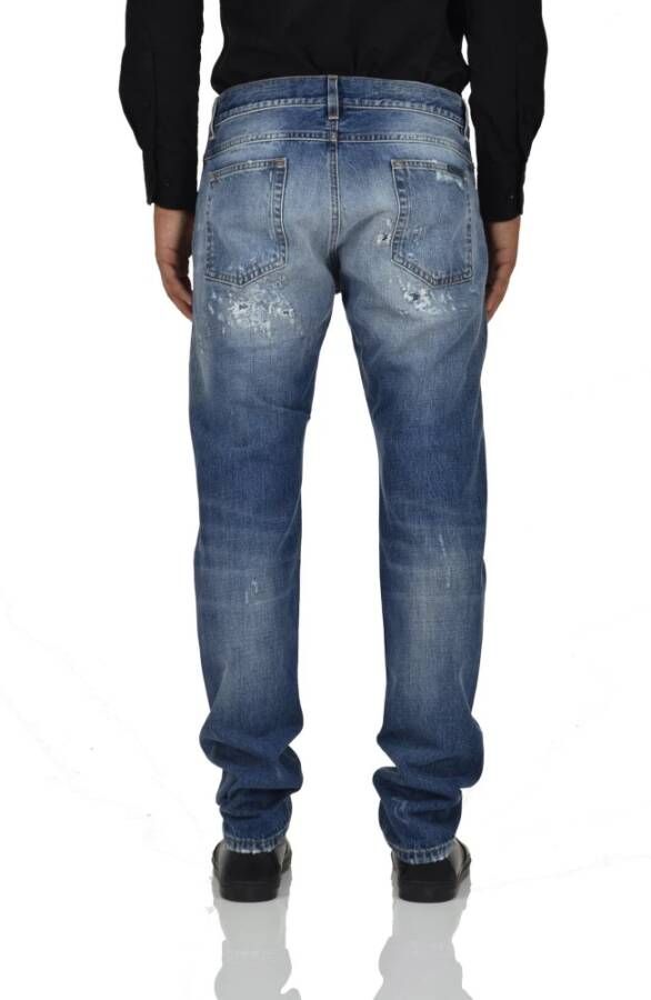 Dolce & Gabbana Slim-fit Jeans Blauw Heren