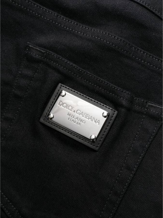 Dolce & Gabbana Slim-fit Jeans Zwart Heren
