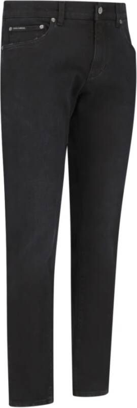 Dolce & Gabbana Slim-fit Jeans Zwart Heren