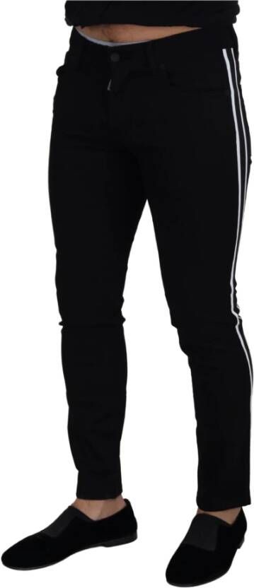 Dolce & Gabbana Slim-fit Jeans Zwart Heren