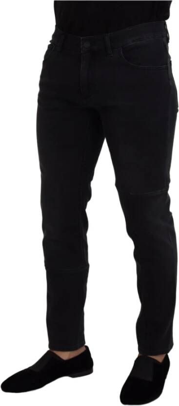 Dolce & Gabbana Slim-fit Jeans Zwart Heren