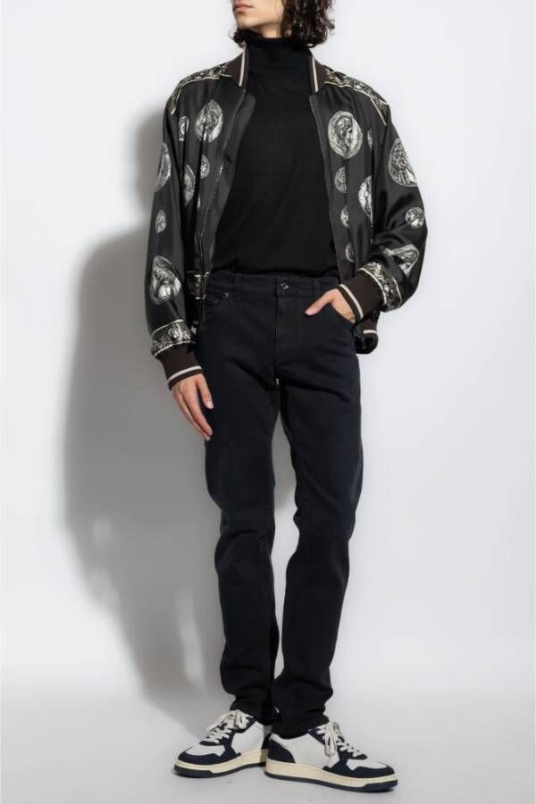 Dolce & Gabbana Slim-fit jeans Zwart Heren