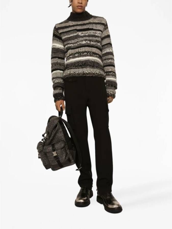 Dolce & Gabbana Slim-fit Trousers Zwart Heren